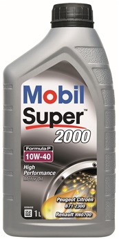 Mobil Super 2000 Formula P 10W40 - Flacon 1 liter
